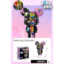 Teknocan Jaki Maker Pop Mıknatıs Ayı -JK6250-1(546 Parça) Oyuncak Yapım Seti