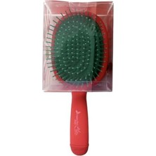 Teknocan Twistlo Yılbaşı Temalı Saç Fırçası Kırmızı - 76