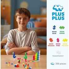 Teknocan Plus Plus Klocki Mini Neon 300 Elementów W Opakowaniu