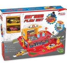 Teknocan - 1 Katlı Garaj Oyun Seti (Fentoys 03066)