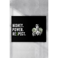 Teknocan (PSTER7014) Money Power Respect Motivasyon Poster (50X70CM)