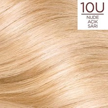 Teknocan Excellence Creme Nude Renkler Saç Boyası - 10U Nude Açık Sarı