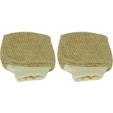 Teknocan Sisal Lastikli Masaj Kesesi: 11X23 cm 2li Paket