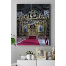Teknocan (PSTER16622) Kilise Kutsal Mekan Kanvas Tablo 4 21 x 30
