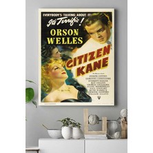 Teknocan (PSTER15625) Citizen Kane Film Afişi Kanvas Tablo 50 x 70