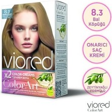 Teknocan Set Saç Boyası 8.3 Bal Köpüğü