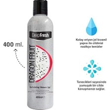 Teknocan Deep Fresh Peeling Etkili Arındırıcı Duş Jeli 400 ml (Ejder Meyvesi)