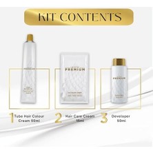 Teknocan Premıum Yarı Kit Set Saç Boyası 3.66 Patlıcan Moru