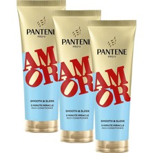 Teknocan Pantene Amor Edition Pro-V Derinlemesine Bakım 3 Dakikalık Mucize Saç Kremi 220 Mililitre (3 Paketi)