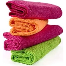 Teknocan -Brite 1880445 Mikrofiber Açık Bez, 4'lü