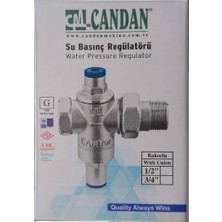 Cekar Store Candan 1/2 Inç Su Basınç Düşürücü, Rekorlu Bağlantı