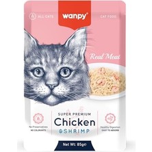 Cekar Store Pouch Tavuklu & Karidesli Yaş Kedi Maması 12X85 G