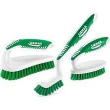 Teknocan Libman Fırçalama Fırçası Seti - Harç,, Banyo, Mutfak Için Üç Farklı Dayanıklı Fırça. Kullanımı Kolay, Zorlu Dağınıklıklar Için Güçlü Lifler - Abd'de Üretilen Aile, Üniseks Parti 2406