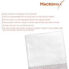Teknocan Macro Max Yer Bezi, Ekstra Güçlü Kir Sökücü, Geniş Yüzeyler Için Yüksek Emici Paspas Bezi
