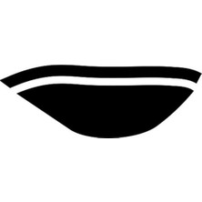 Cekar Store Sevgent Cg Siyah ile Uyumlu Ön Çamurluk Sticker