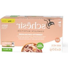 Cekar Store Yetişkin Kedi Konservesi Somonlu 50 G x 6 Adet
