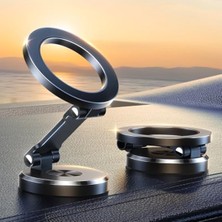 Cekar Store Joyroom iPhone 16/16 Pro Max Magsafe Araç Montajı, [tüm Metal ve 360° Ayarlama] N55 Güçlü Mıknatıslı Araba Için Manyetik Telefon Tutucu, iPhone 16 15 14 13 12 ve Magsafe Kılıf ve Tüm Telefonlar Için