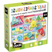 Cekar Store Baby Shapes House Montessorı (1-3 Yaş)