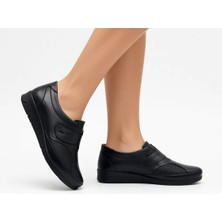 Magic Shoes Kadın Hakiki Deri Comfort Tam Ortopedik Günlük Ayakkabı Kauçuk Tabanlı