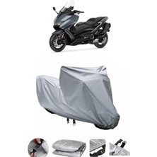 Cekar Store Bodygard Yamaha ile Uyumlu Tmax 560 Arka Çanta Uyumlu Ultra Kalın Motosiklet Brandası