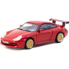 Marsilyan Tarmac Works 1/64 Porsche 911 Gt3 Type 996 Red
