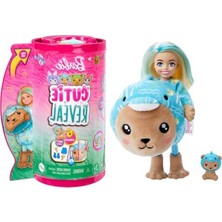 Cekar Store Barbie Chelsea Cutie Reveal Şirin Kostümler Serisi, Yunus, Oyuncak