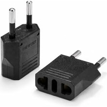 Cekar Store Kyrotech Amerikan Fiş Çevirici, Tip C Priz Dönüştürücü, Seyahat Adaptörü, Abd Ingiliz Fişini Avrupa/türkiye 220V Prizine Çevirici, 6A 1600W Maks Güç, A Kalite Sıkı Geçme
