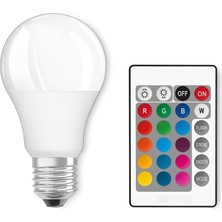 Rgb Uzaktan Kumandalı 9W LED Ampul