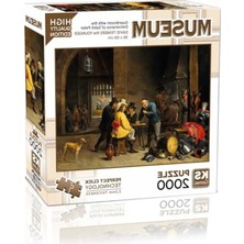Cekar Store 22518 Guardroom With The Deliverance Of Saint Peter 2000 Parça Puzzle