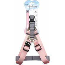 Cekar Store Gentle Dog Triangle Göğüs Tasması Pink (L)
