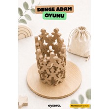 Eysera Montessori Denge Adam Oyunu, Akrobat Denge Seti – Çocuk Aktivite & Hobi Oyuncak, Montessori Eğitici Set