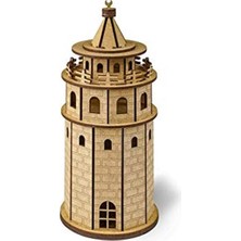 Cekar Store Ahşap Maket Galata Kulesi