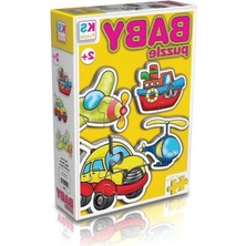 Cekar Store 12003 Ks Baby Puzzle - Ulaşım Araçları / 15 Parça Puzzle / +2 Yaş
