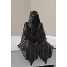 Cekar Store 3D Masa - Kitaplık - Gamer Dekorasyonu Ghost Azrail Kitaplık Figürü 9 cm