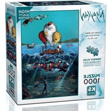 Cekar Store 20709 Under The Water 1000 Parça Puzzle -Ks Puzzle
