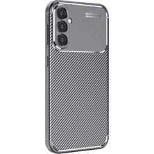 Durukar®  Samsung Galaxy A26 Kılıf Auto Focus Karbon Kapak - Gri