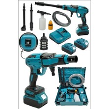 Cekar Store Pro Seri 48WF Kömürsüz Motor Yüksek Basınçlı Akülü Oto Araba Yıkama Ilaçlama Makinesi Şarjlı