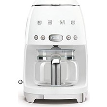 Cekar Store Smeg DCF02WHEU Filtre Kahve Makinesi 50’s Style - Beyaz