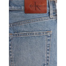 Calvin Klein Jeans Mavi Kadın Şort 90S Short 3 In Bardot Blue