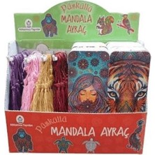 Atlıkarınca Yayınları Püsküllü Mandala Ayraç Yetişkinler Için (400'LÜ Set)