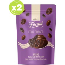 Toscani Sütlü Çikolata Kaplı Kuru Üzüm Draje 2 x 60GR