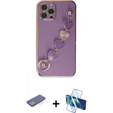 İlk El Grup Pilelistore™ iPhone 12 Pro Kılıf Nova Işık Prime - Siyah 3D Antistatik Seramik Nano Ekran Koruyucu + Renkli Kamera Lens Koruma Cam - Yl