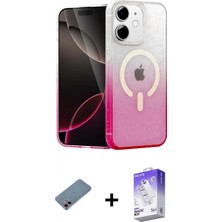 Pileli Store Pilelistore™ iPhone 12 Kılıf Eksen Minimal Özel Seri - Siyah Bilvis 5in1 3D Magic Cam Ekran Koruyucu + Shine Kamera Lens Koruma Cam - Pe