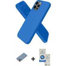 Pileli Store Pilelistore™ iPhone 12 Pro Max Kılıf Kozmos Yansıma Özel Seri - Şeffaf Royal Nano Ekran Koruyucu + Shine Kamera Lens Koruma Cam - Gı