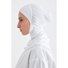 QEF Hijab Bone Beyaz