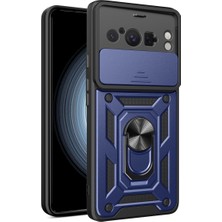 Gpack Google Pixel 8 Pro Kılıf Sürgülü Vega Pars Siyah