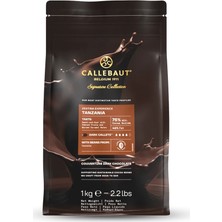 Callebaut Signature Collection - Özel Seri - Dark Origin Chocolate - Zestina Tanzania - 1kg - Drop Çikolata
