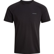 Craghoppers Dynamic Ss Erkek T-Shirt-Siyah