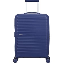 American Tourister Fastforward Lacivert Körüklü 55/20 Kabin Boy Valiz