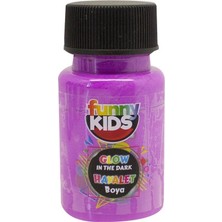 Armüz Rich 4486 Mor Funny Kids Glow In The Dark Hayalet Boya 50 cc